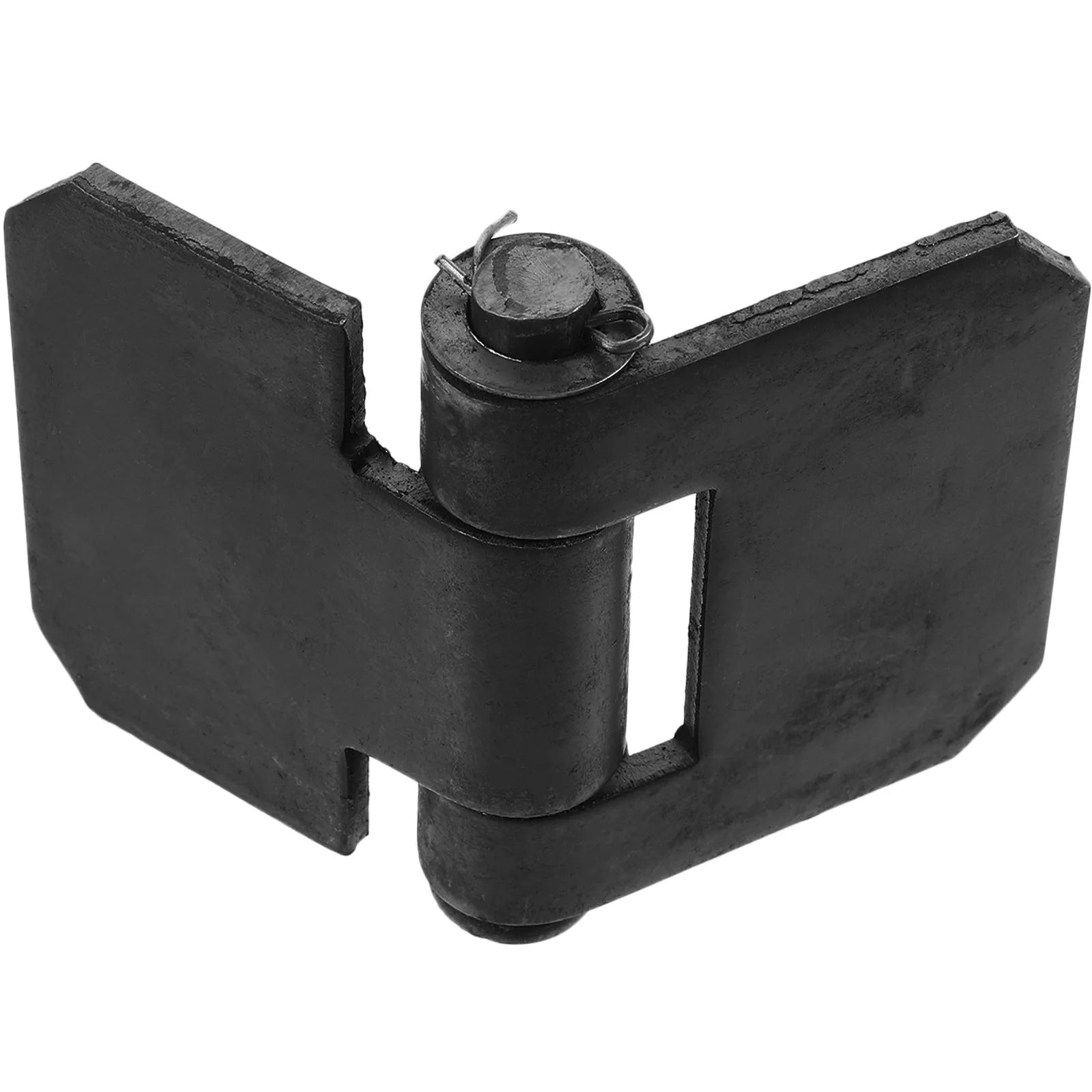

Heavy Duty Trailer Door Hinge Foldable Iron Rv Replacement Hinge Thickened Shaft Hardware for Reliable Door Stability