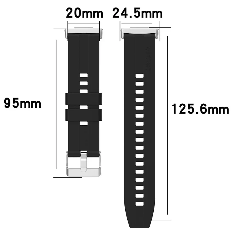 Silicone Sport Band for Huawei Watch Fit 3 Strap Smart Watch Wrist Bands Bracelet Fit 2 fit3 2024 Newest Belt Correa Accessories