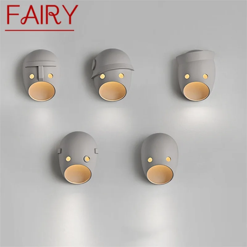 

FAIRY Nordic Wall Lamp Vintage Simple LED Creative Decorative Corridor For Hotel Living Room Sconce