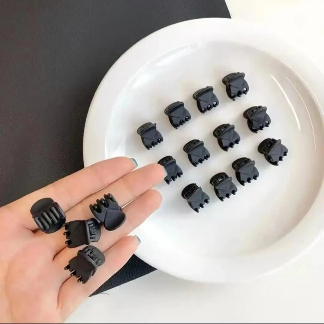 

Милые заколки для волос в стиле принцессы, черные, маленькие, модные женские аксессуары для волос, набор из 24 штук, заколки-полоски для волос