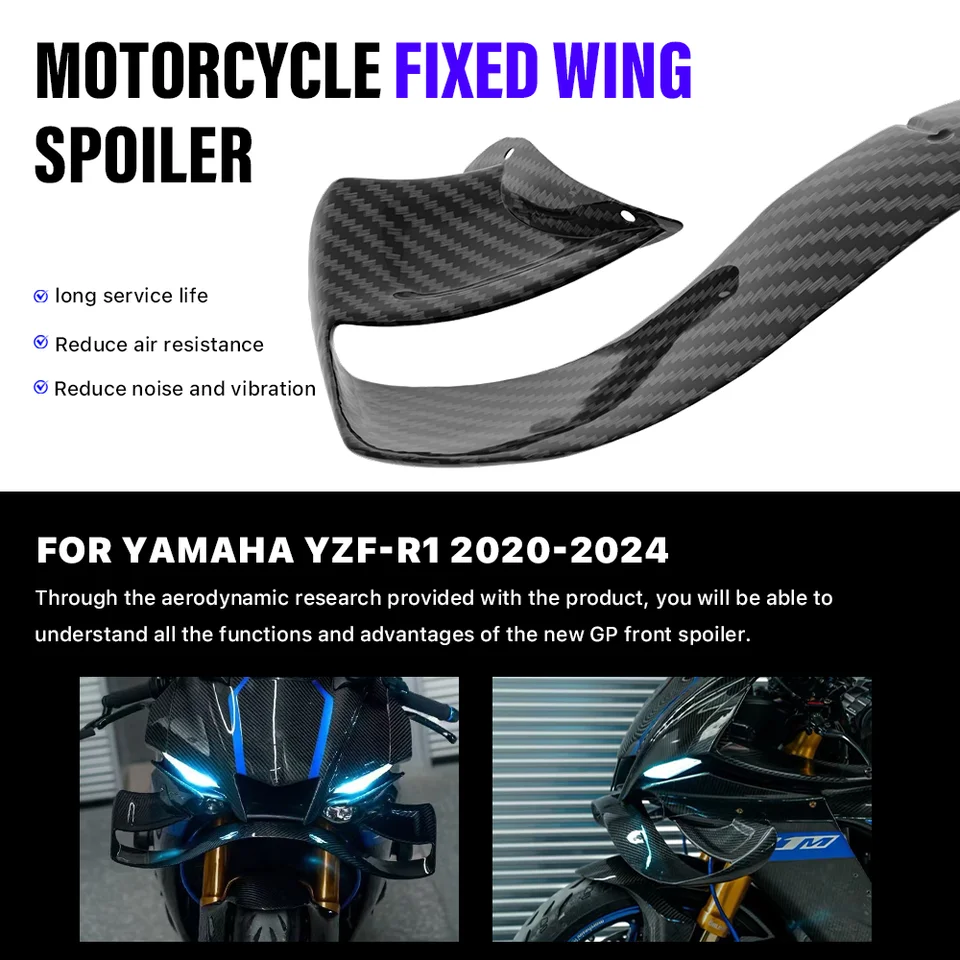 Carbon GP Winglets for Yamaha R1 2020-2024
