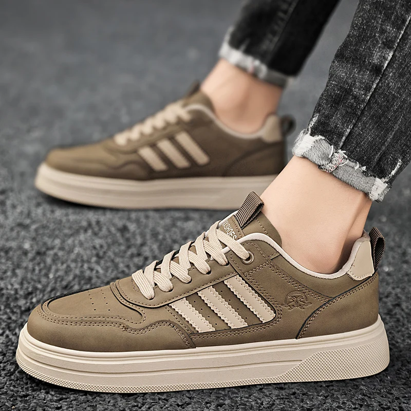 

2025 New Men's Board Shoes,sneakers,skate shoes,Casual Shoes Elegant Cushioned Daily Wear Non-Slip Lightweight Street-Style