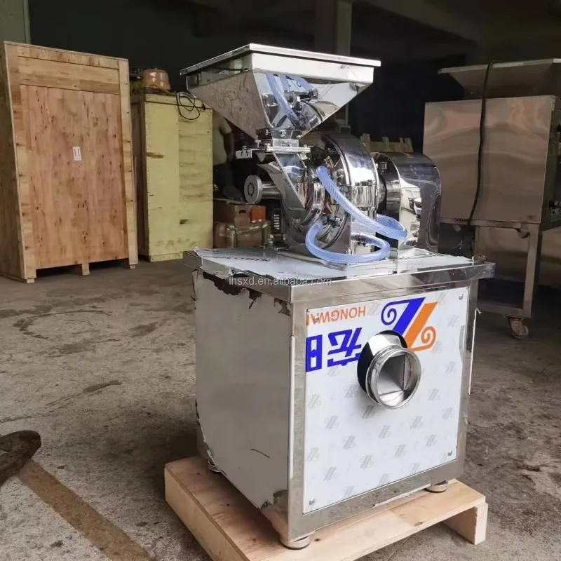 

Stainless Steel Water-cooled Hammer Crusher Spice Powder Grinding Machine