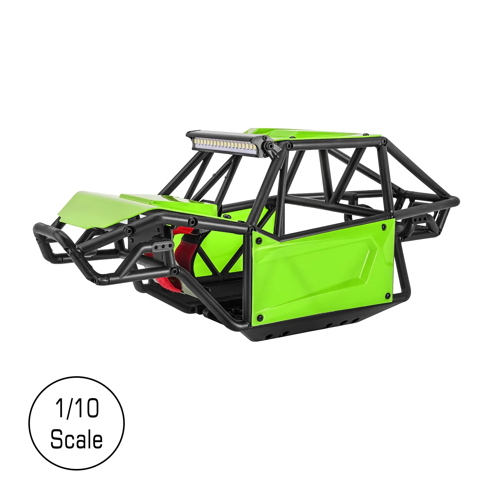 Injora Nylon Rock Buggy Body Shell Chassis Kit Voor 1/10 Rc Crawler Auto Axiale SCX10 Ii 90046 UTB10 Capra