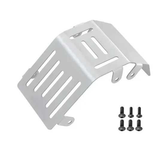 

Stainless Steel Guard Armor Protector Skid Plate for LOSI 1/4 Promoto-MX Motorcycle Upgrade Parts Accessories