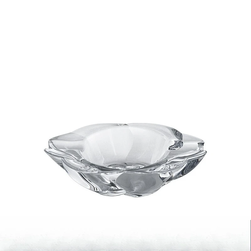 

Creative crystal glass ashtray, home living room decoration ornament