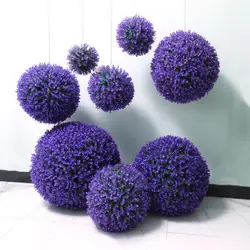 Artificial Grass Ball Fade-resistant Artificial Plant Ball for Garden Lawn decoración de habitación