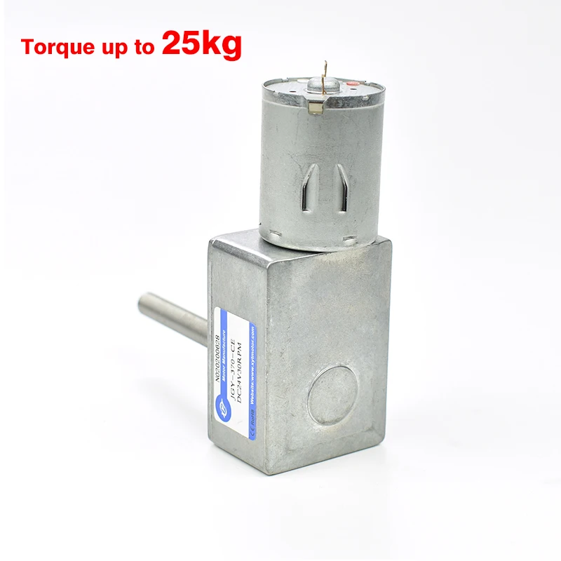 4632-370 12V Volt DC Schneckengetriebe M6 Schraube Schaftlänge 50MM 3V6V24V Schneckengetriebemotoren Umgekehrter Untersetzungsmotor Selbstverriegelung