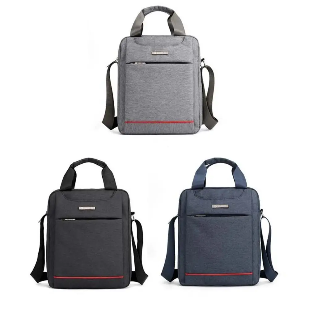 Oxford Business Handbag Shockproof Large Capacity Men Crossbody Bag Briefcase Multi-function Casual Shoulder Bag Streetwear