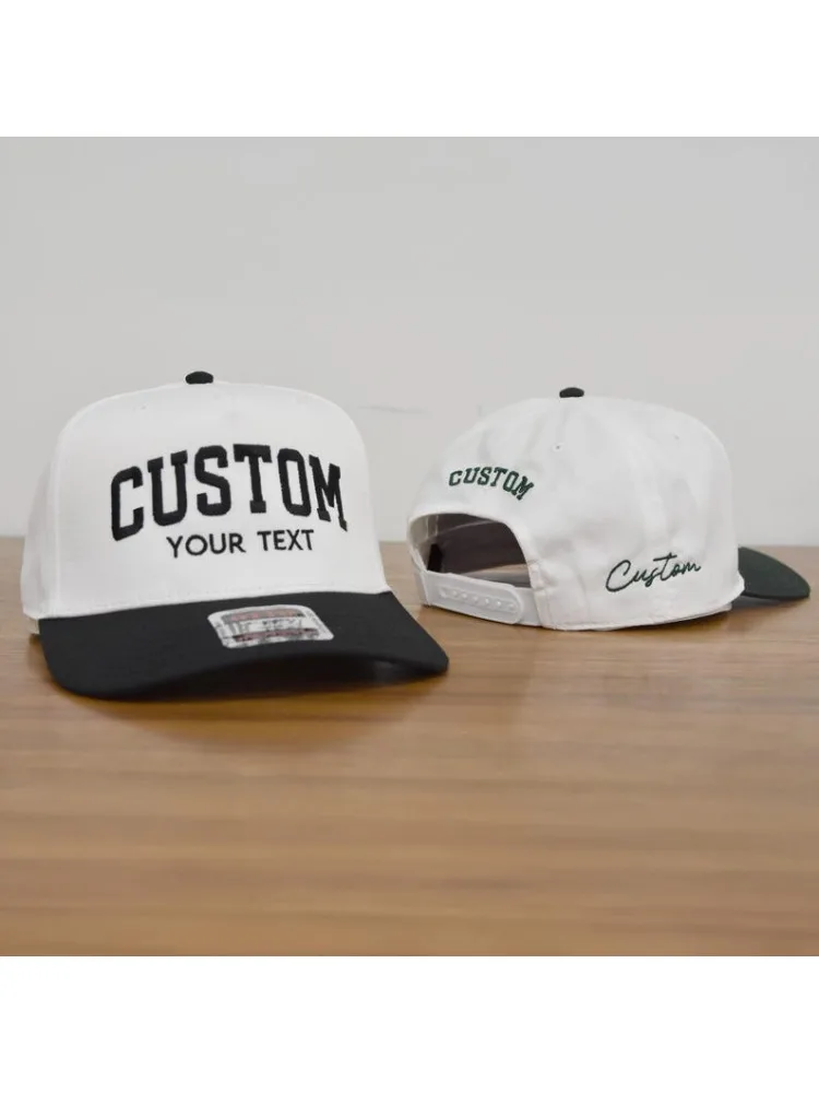 Chapeaux brodés personnalisés, chapeau de papa personnalisé, chapeau de texte personnalisé, chapeaux de maman, chapeau de voyage de célibataire, casquette de baseball bicolore, cadeau de noël