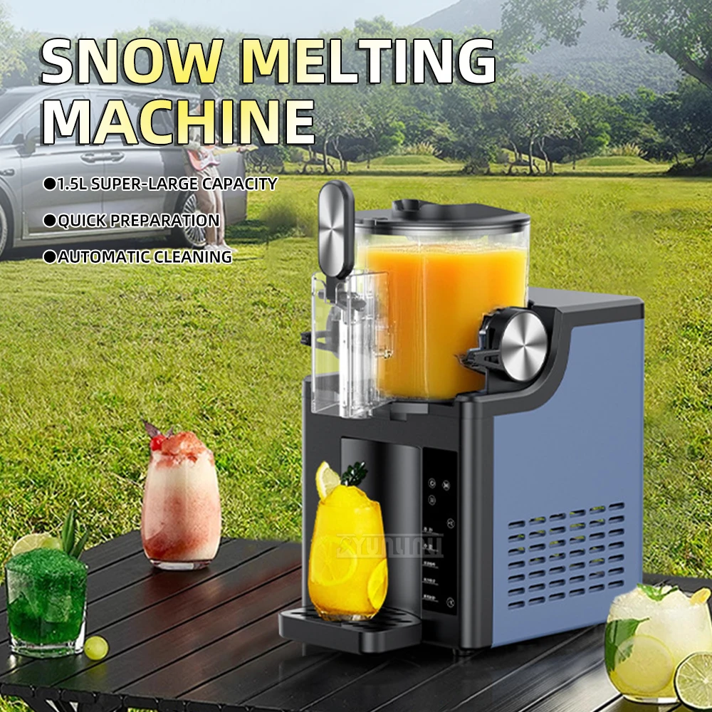 آلة عصير المشروبات العمودية الصغيرة آلة الآيس كريم متعددة الوظائف التلقائي بالكامل ميلك شيك Eismaschine Fuer Zu Hause