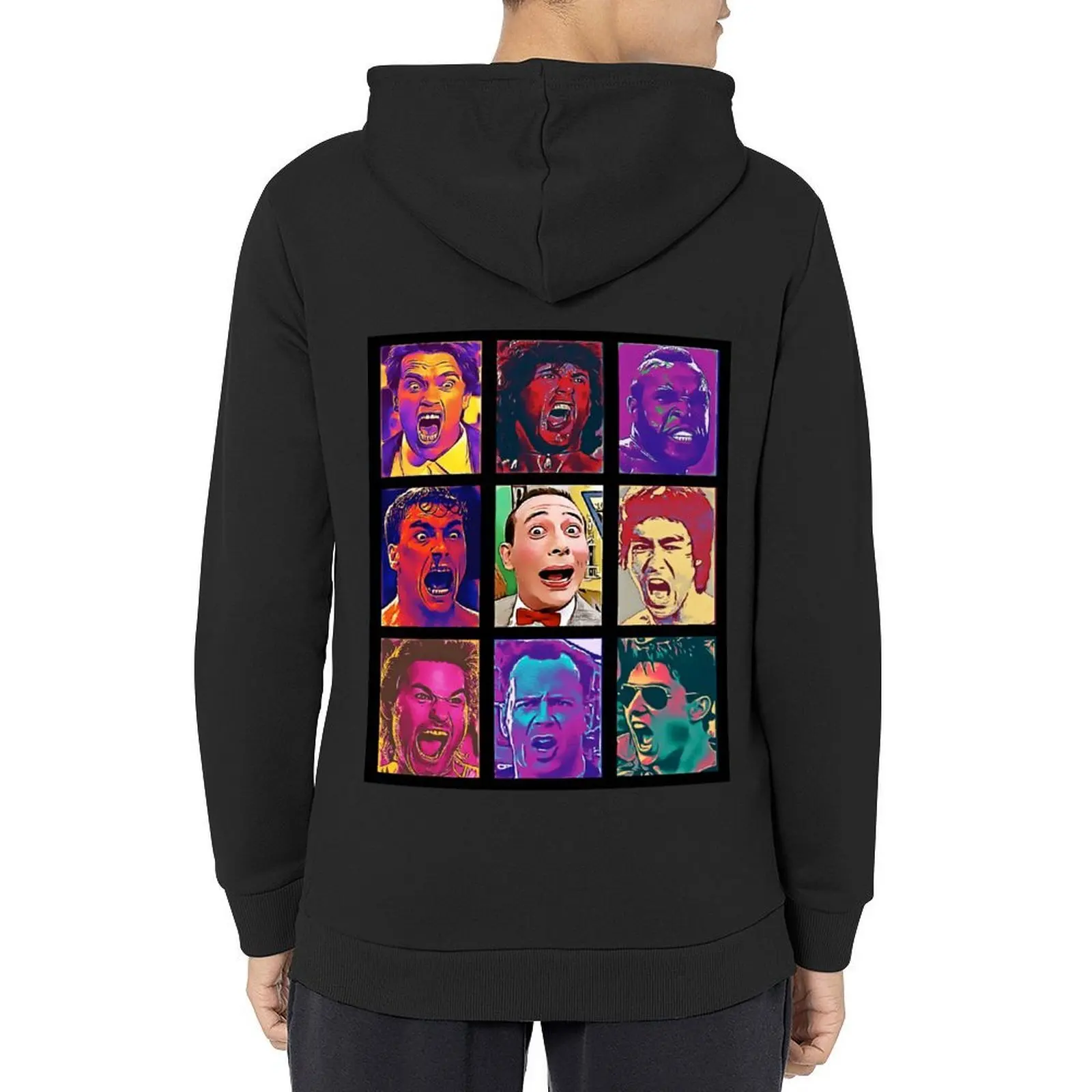 

Action Peewee Pop Art Hoodie japanese style autumn clothes anime clothing men's clothing tracksuits