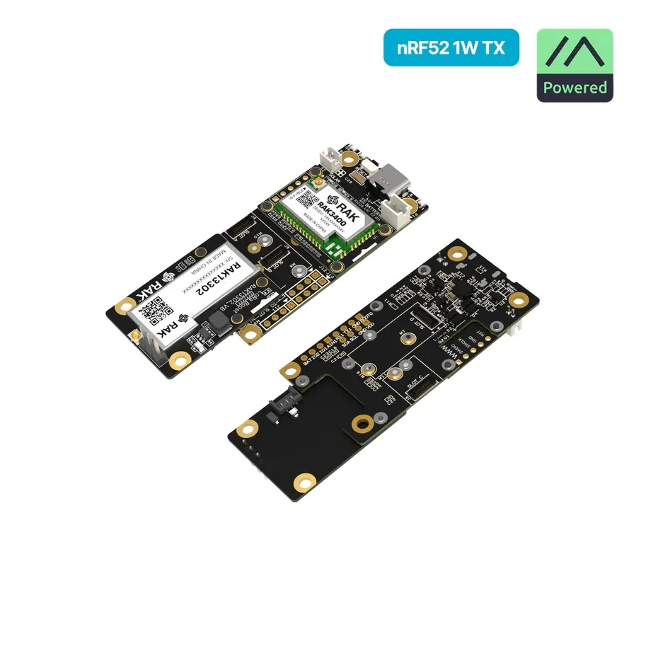 

WisMesh 1W Booster Starter Kit | RAK10724 High-Power Meshtastic Node with nRF52840 & SX1262 Long-Range PA