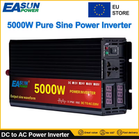 Pure Sine Wave Inverter DC 12v 24v AC 220v Power 2000W 3000W 4000W 5000W Car Inverter Converte With LED Display