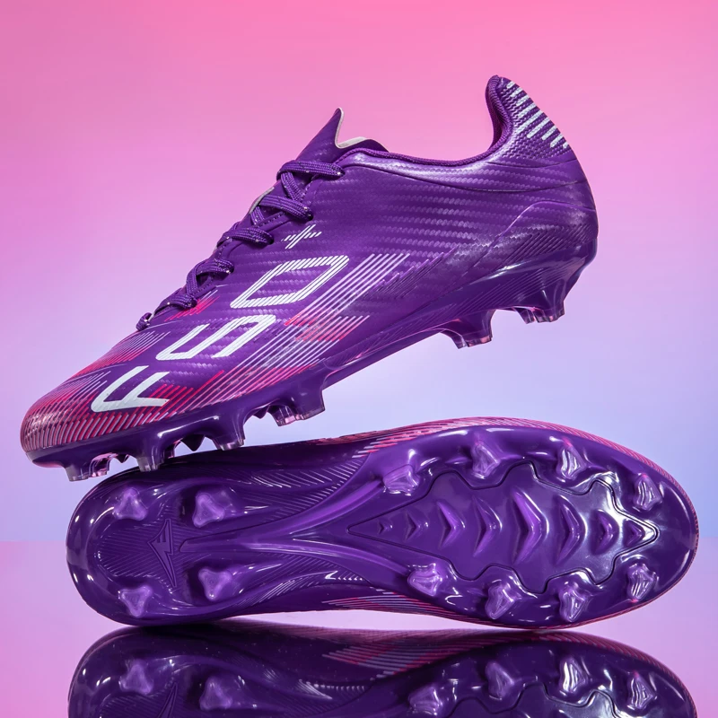 New Men Football Boots Grass Outdoor Non-Slip Soccer Shoes Professional Sport Training Shoes Match Sneakers Ultralight Unisex