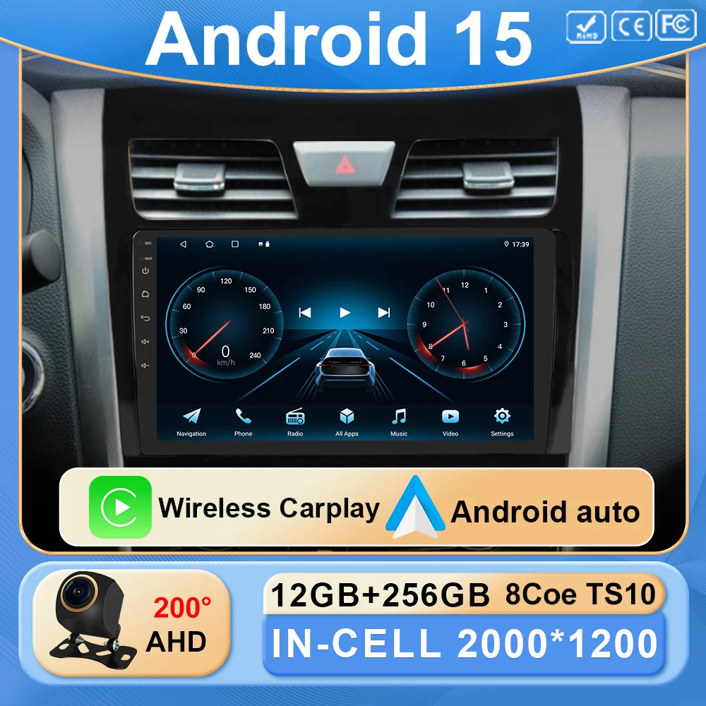 Android 15 For Nissan Teana Altima J33 2013 2014 2015 Car Radio Multimedia Video Player Navigation GPS Wireless Auto Carplay DIN