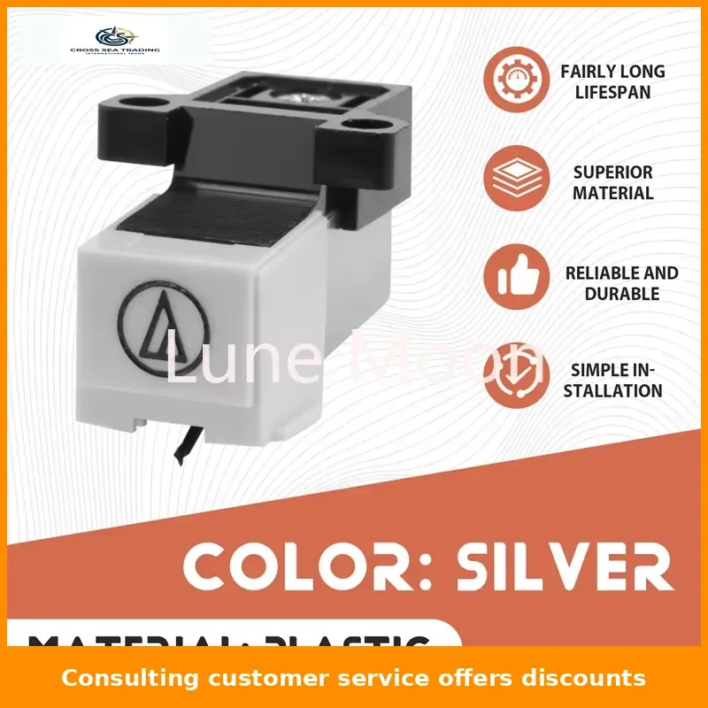 3PCS AT3600L Dynamic Magnetic Cartridge Needle Stylus Parts Accessories For Audio Technica Turntable Phonograph Records Pla