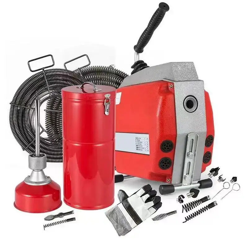 Industrial Pipeline Unclogging Machine High Torque Sewer Drain Dredger For Community Underground Sewage Pipe Maintenance