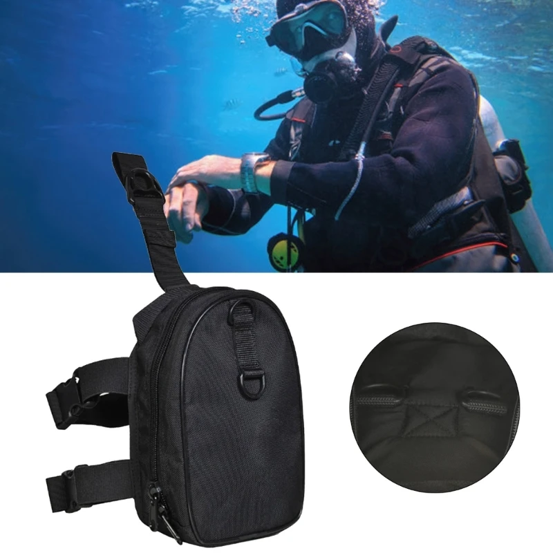 Light Wight Diving Thigh Pouches Storage Pocket Underwater Organizers Bag DropShipping