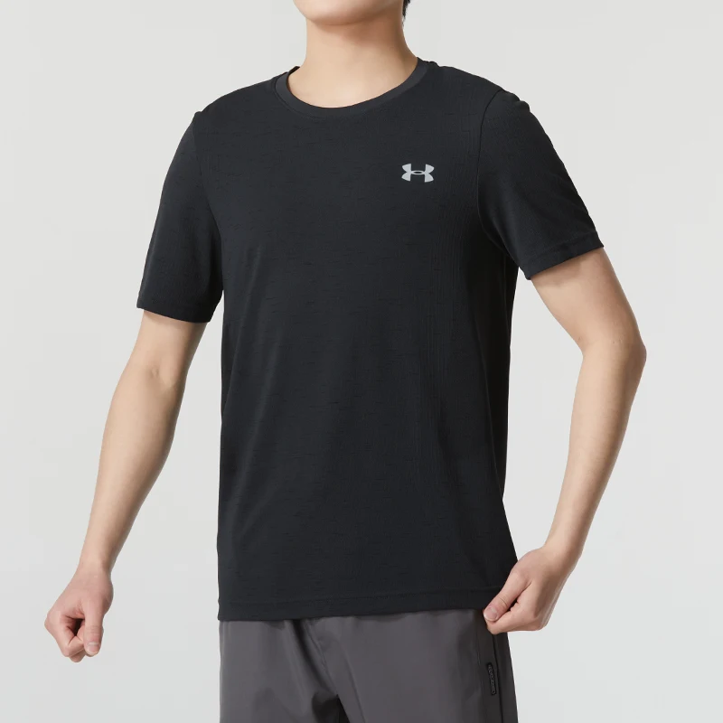 

Underarmour T-Shirt Men's Sportswear Fitness Top Training Running Soft and Comfortable Short-Sleeved 1382801-001