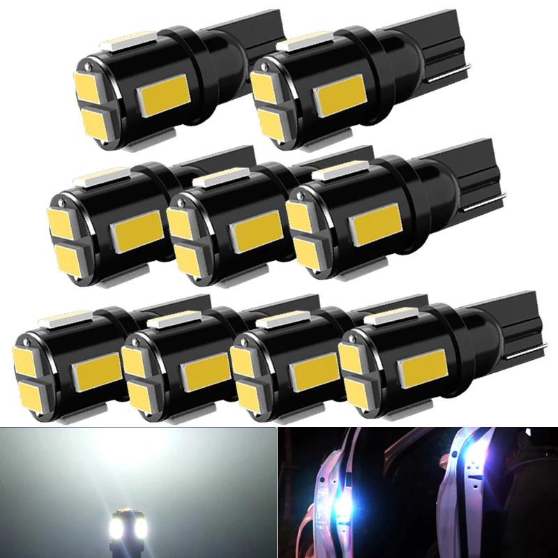 A pack T10 W5W 168 194 Indoor Lighting For Volkswagen VW GOLF 7 6 5 4 3 2 MK7 MK6 MK5 NK4 NK3 MK2 Car Accessories Interior Light