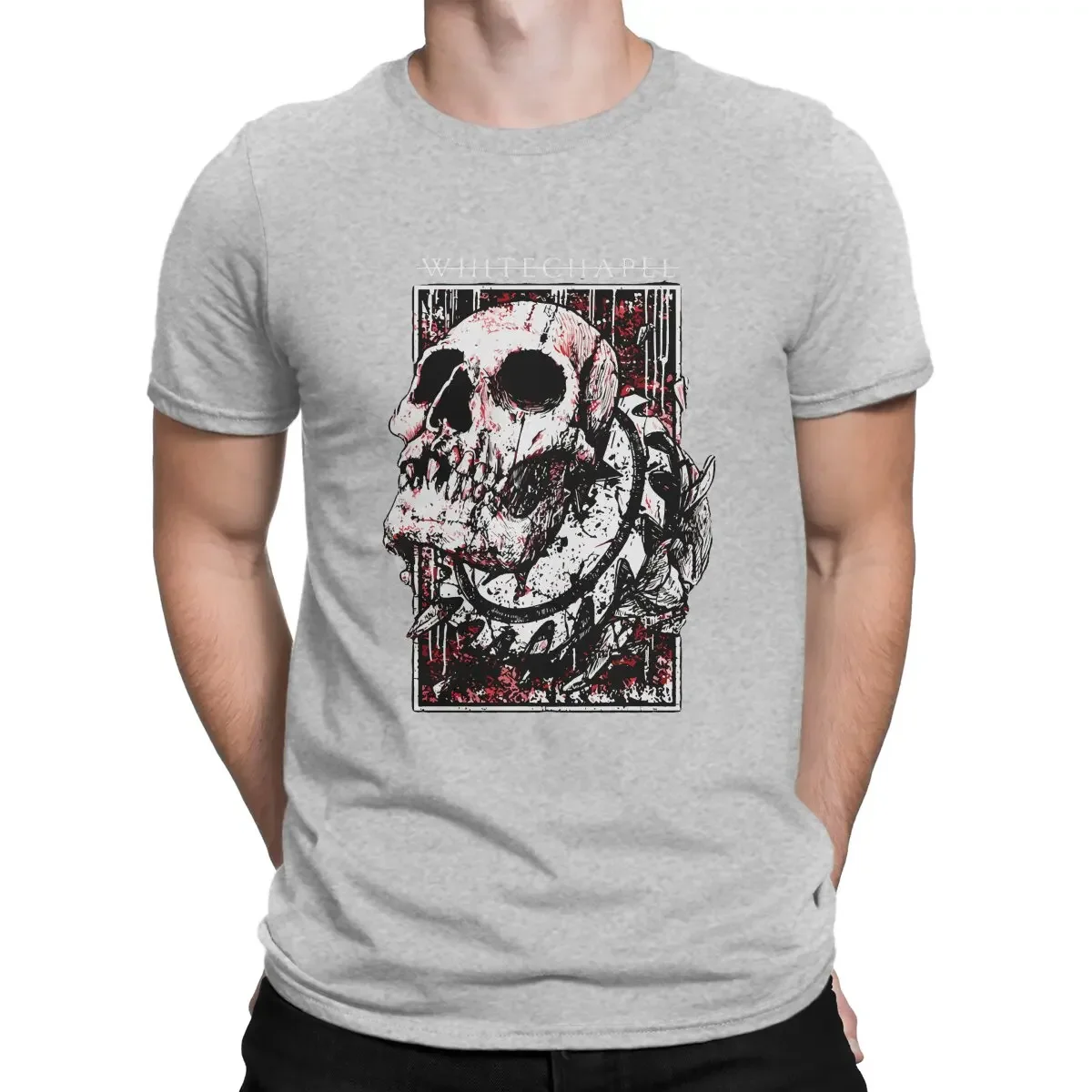 Hot Sale T-shirt For Adult Whitechapel Skull Special TShirt Lorna Shore Leisure T Shirt  harajuku  men clothing