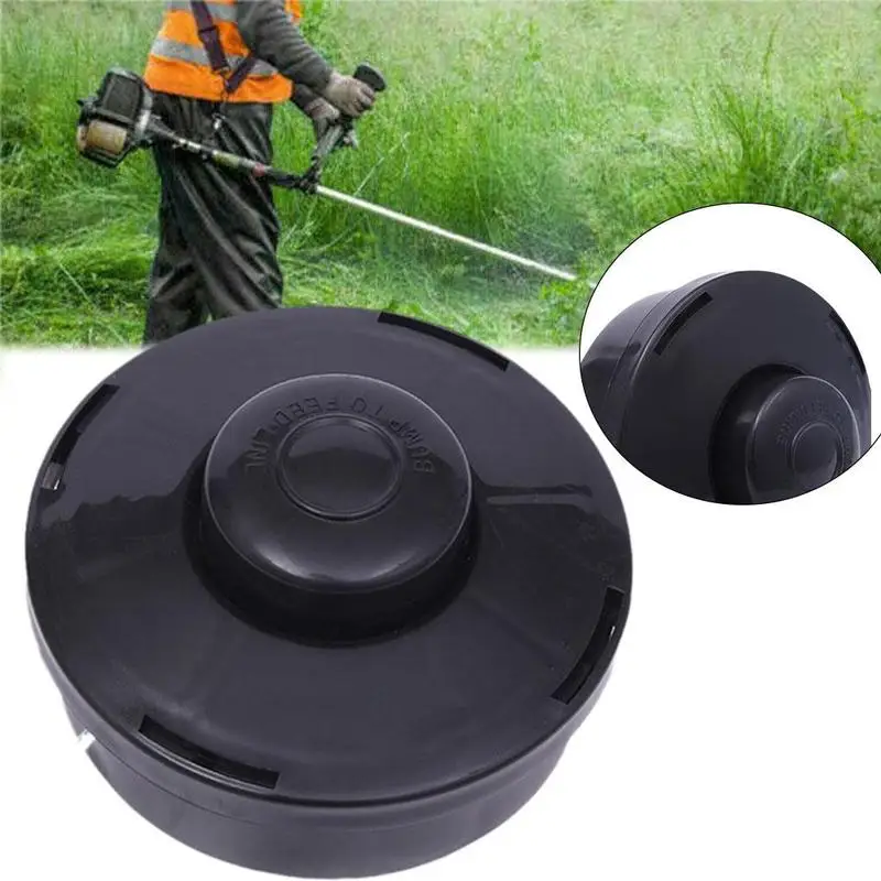 Universal cortador de escova aparador cabeça substituição durável casa jardim aparador grama cabeça aparador ferramenta elétrica acessórios