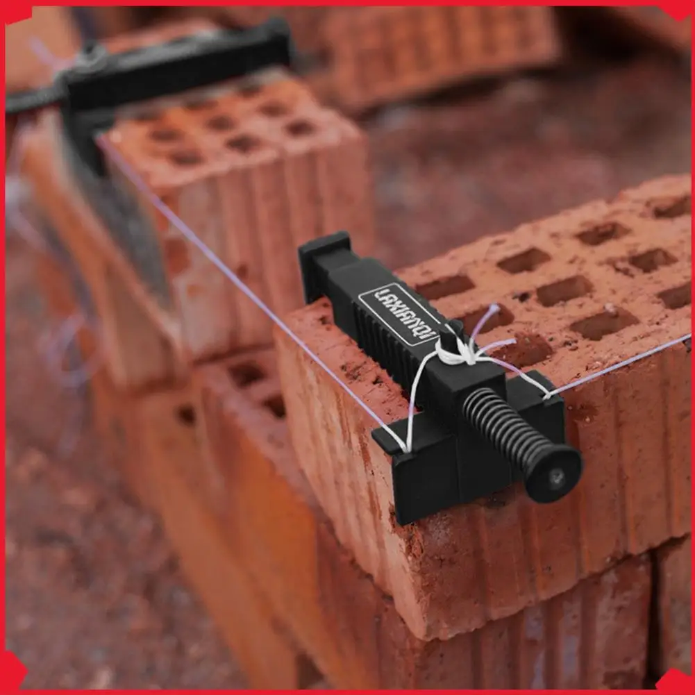 

B17B Brick Leveling Line Runner Bricklaying Measuring Drawing Leveler Construction Masonry Building Wire Puller Tools