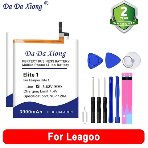 BT-507P BT-401P BT-6009 BT-6202 BT-5701 Elite1 BT-518 Battery For Leagoo Shark Alfa Elite 1 3 4 Z6 M5 8 S8 M11 M13 5000 Edge