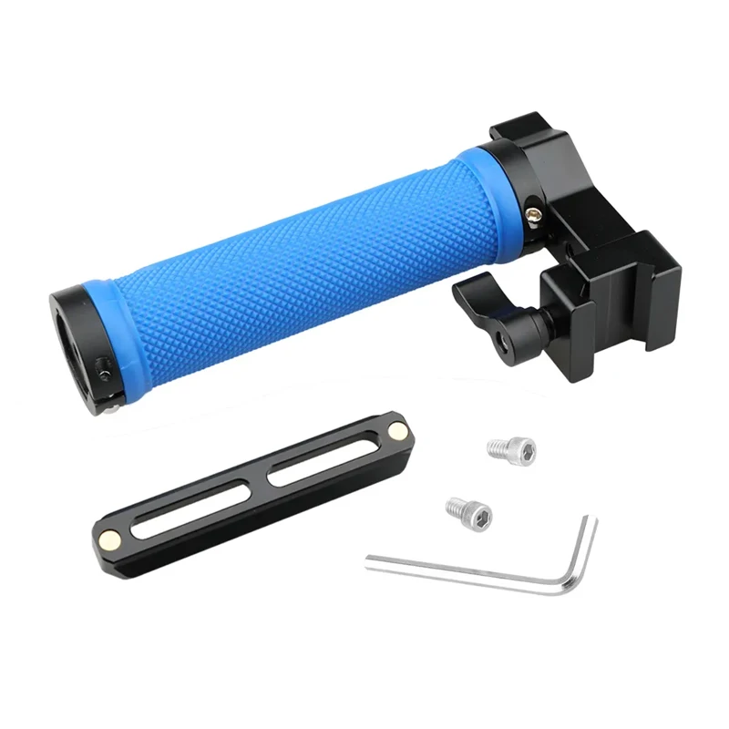 مقبض علوي من CAMVATE (قبضة مطاطية) مع مشبك متوافق مع الناتو لكاميرا سينما الجيب Blackmagic