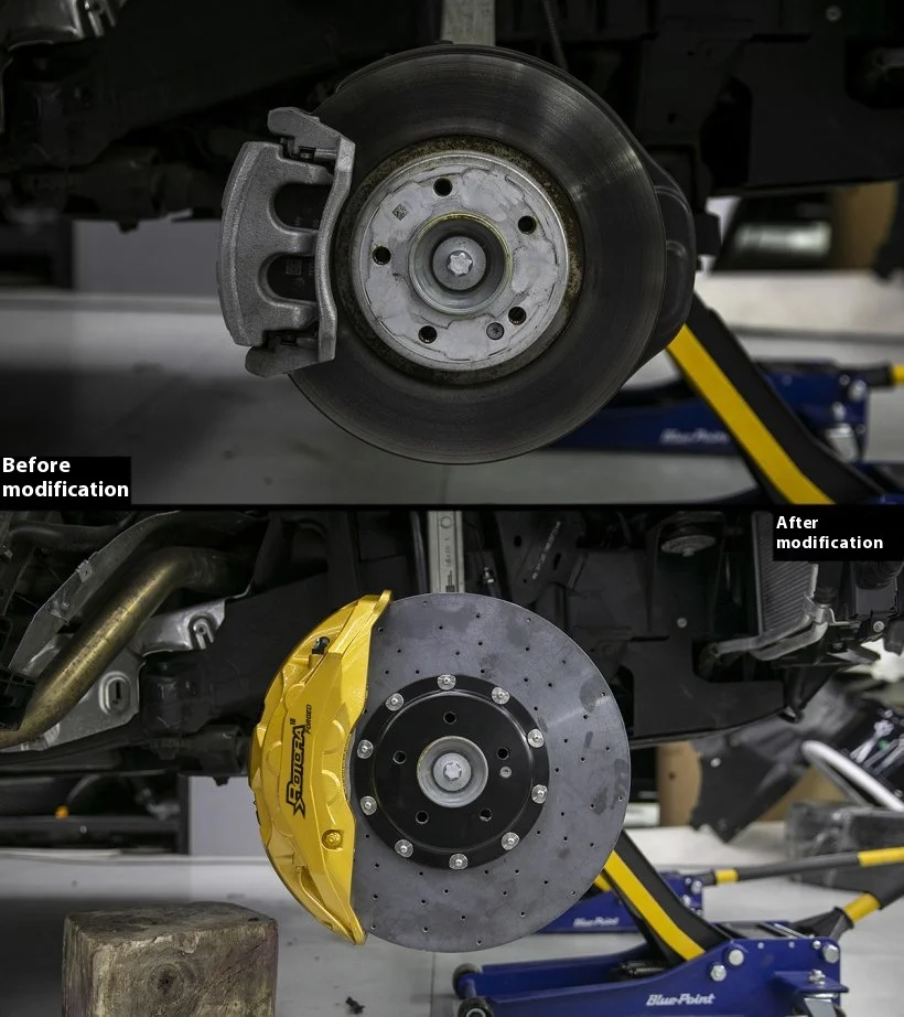 10-Piston High Performance Front Big Brake Caliper Kit Racing Brake System for New Energy Luxury Vehicles