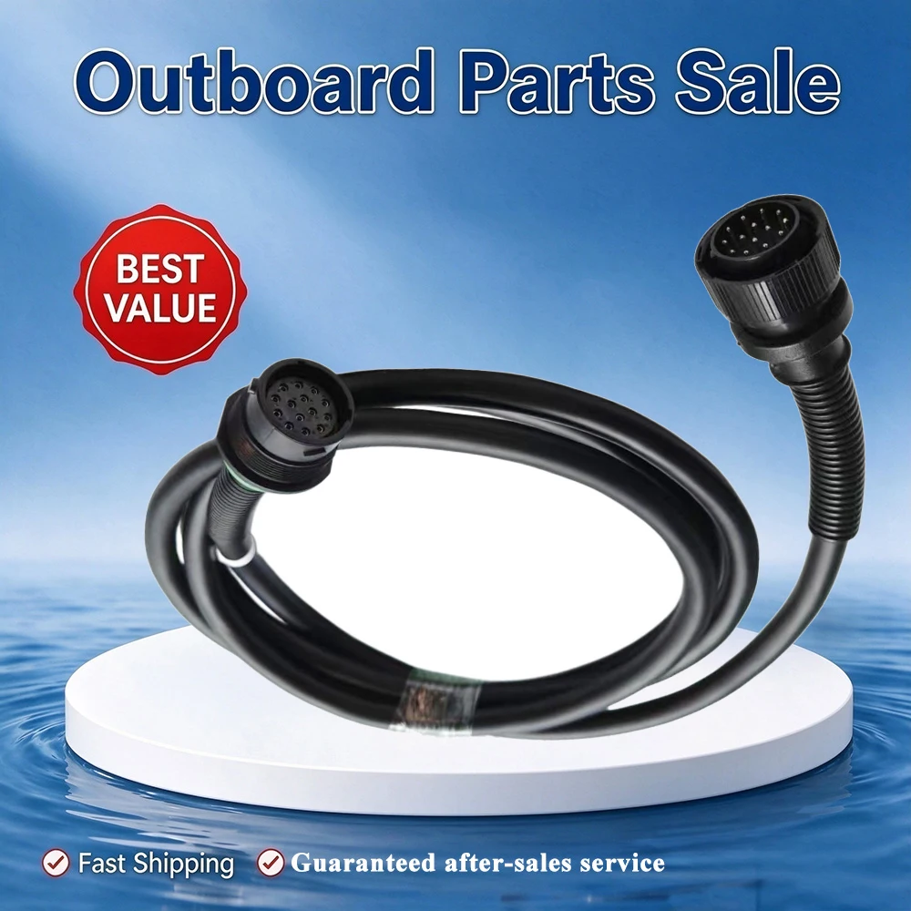 Extension Harness Cable For Mercury Marine Outboard Remote Control Box 14-core 14PIN 9.8FT 16.4FT 26.2FT Boats Accessories