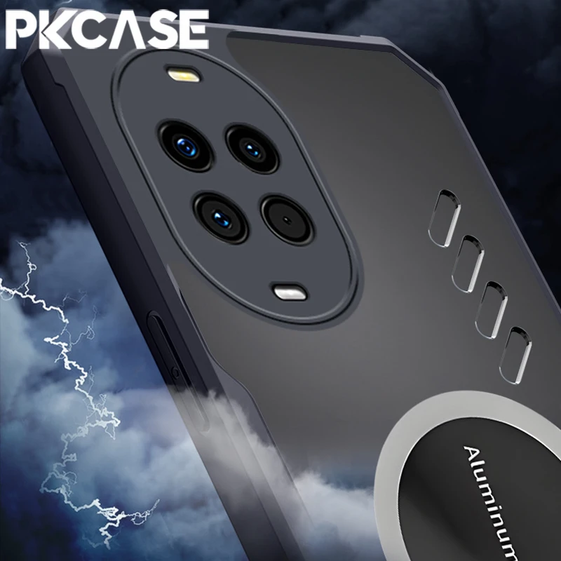 حافظة هاتف شفافة لتبديد الحرارة المغناطيسي PKCASE لهاتف هواوي نوفا 14 الترا استمتع 80 70X Mate 70 60 Pro Plus #2