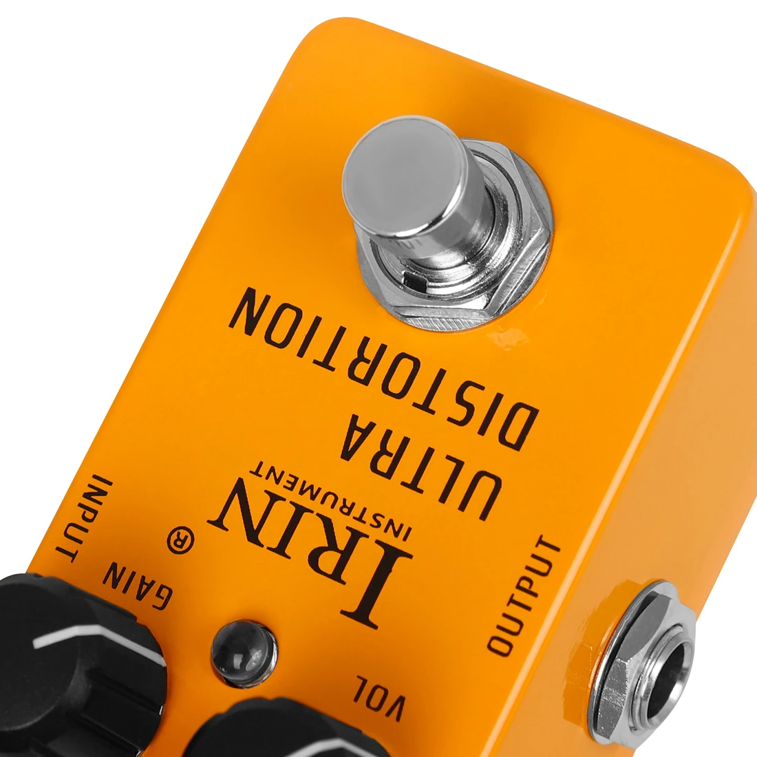 Efektor IRIN RS-17 ULTRA DISTORTION do gitary elektrycznej i basu, pedał efektów, obudowa ze stopu aluminium, akcesoria do gitary elektrycznej i basu