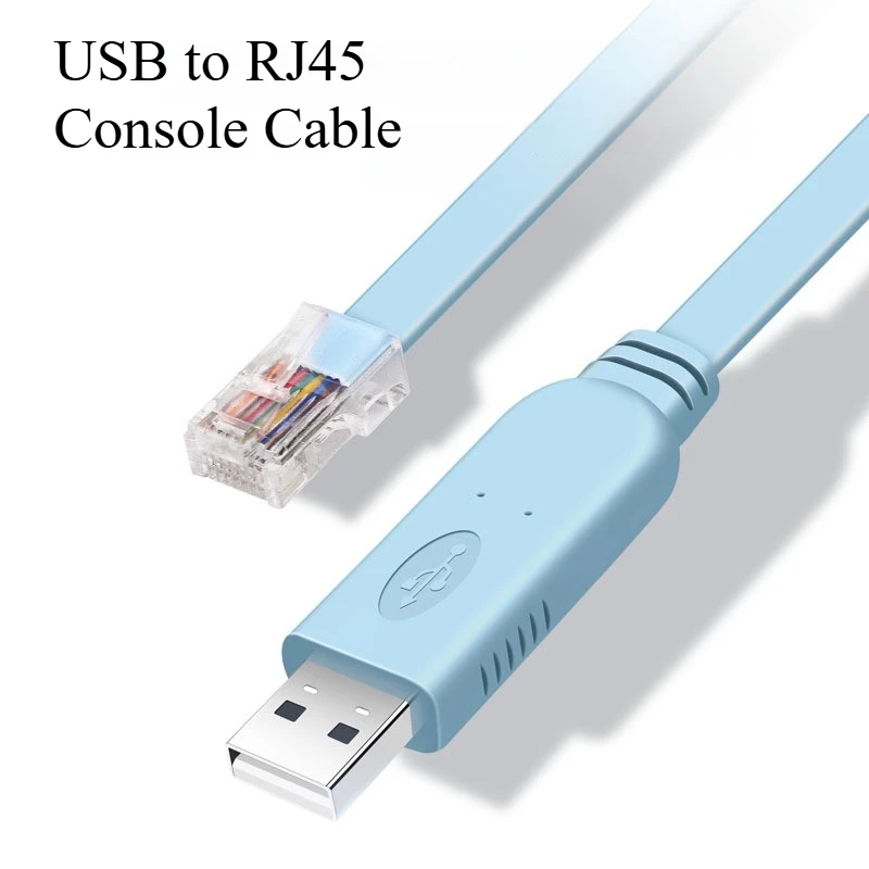 USB To RJ45 Usb To Console Debugging Cable RJ45 Cable H3c Router Switch Control Cable CH340 Applies To Cisco Switch Cables