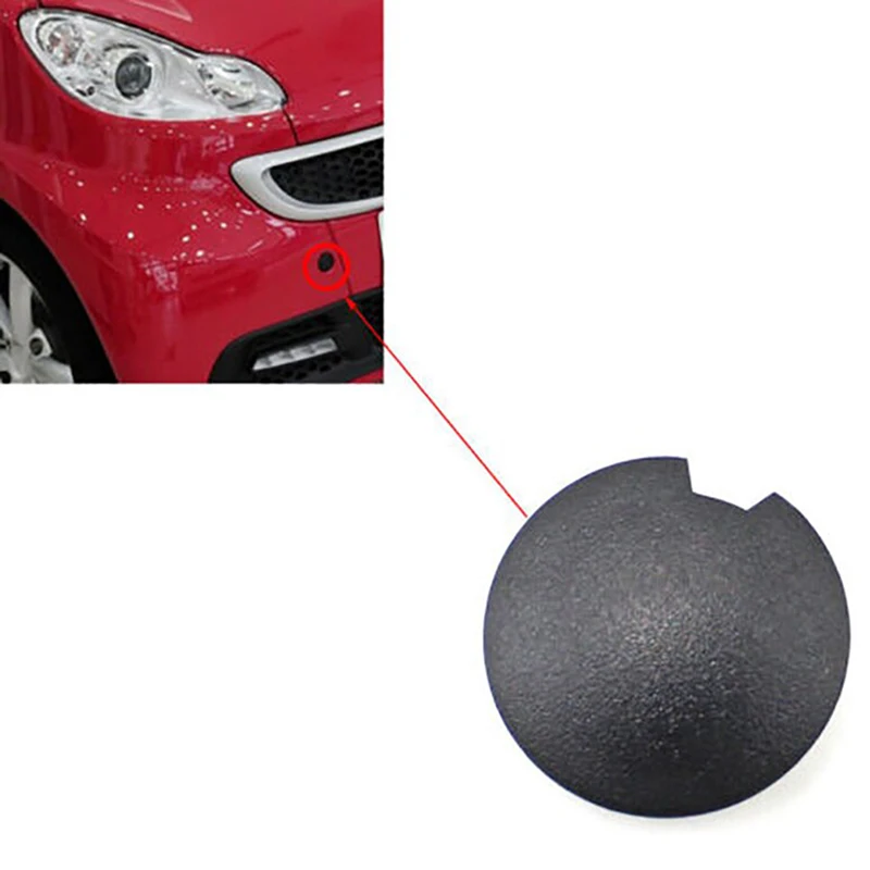 Car Front Rear Trailer Hook Hole Waterproof Cover Plastic Cover For  Smart 451 Fortwo Exterior Modification Accessories