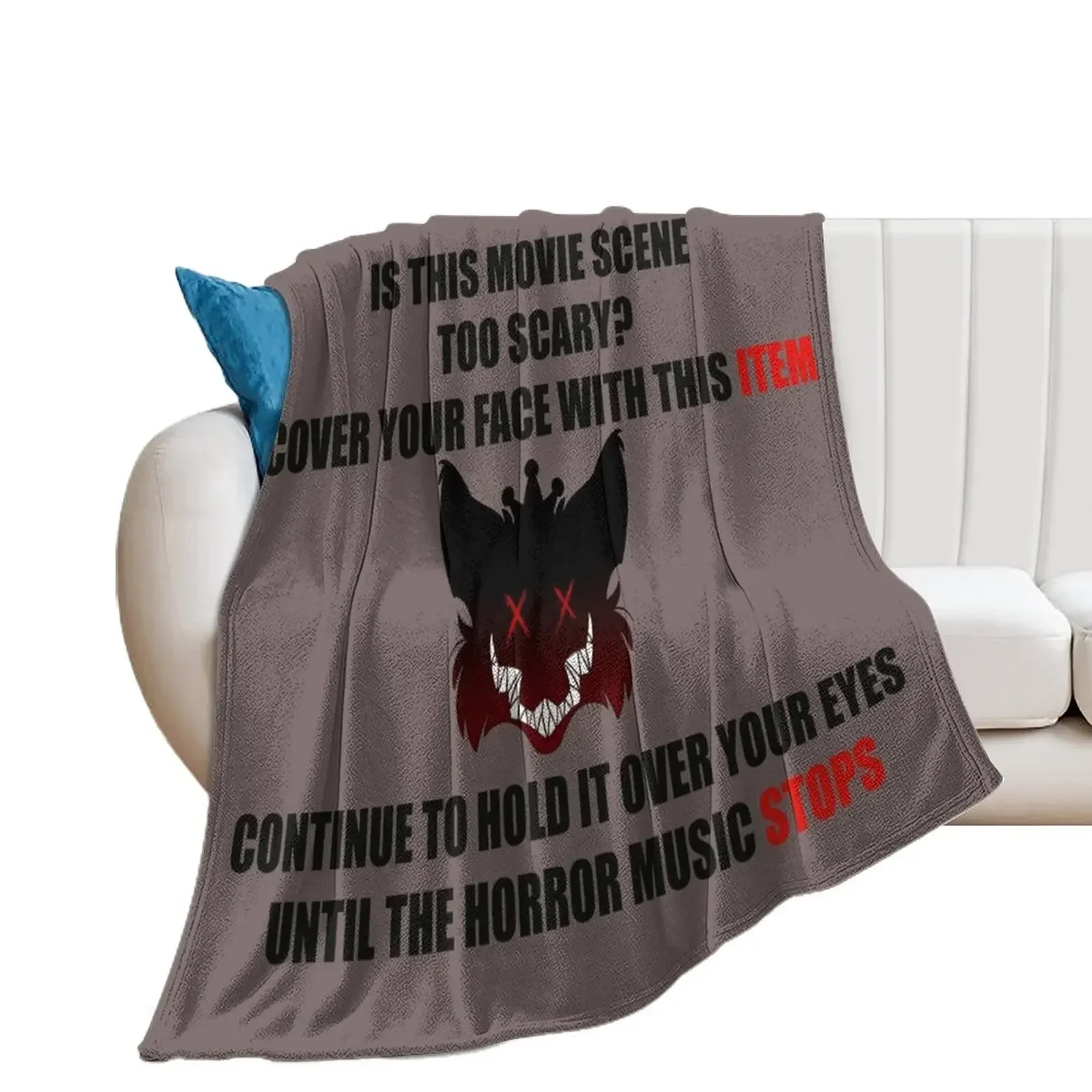 

Horror Protective Gear Throw Blanket Decorative Sofas Blankets For Bed Polar Blankets