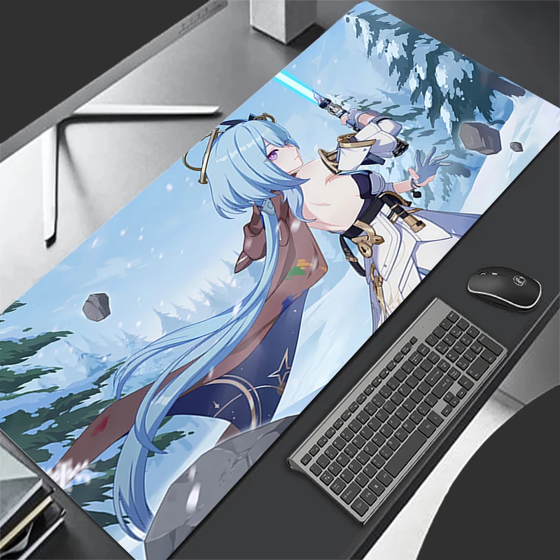 Mousepad Computer H-honkai Impact 3 Gaming Accessories Cartoon Keyboard Pad Office PC Rubber Mouse Pad Decoracion Desk Mouse Mat