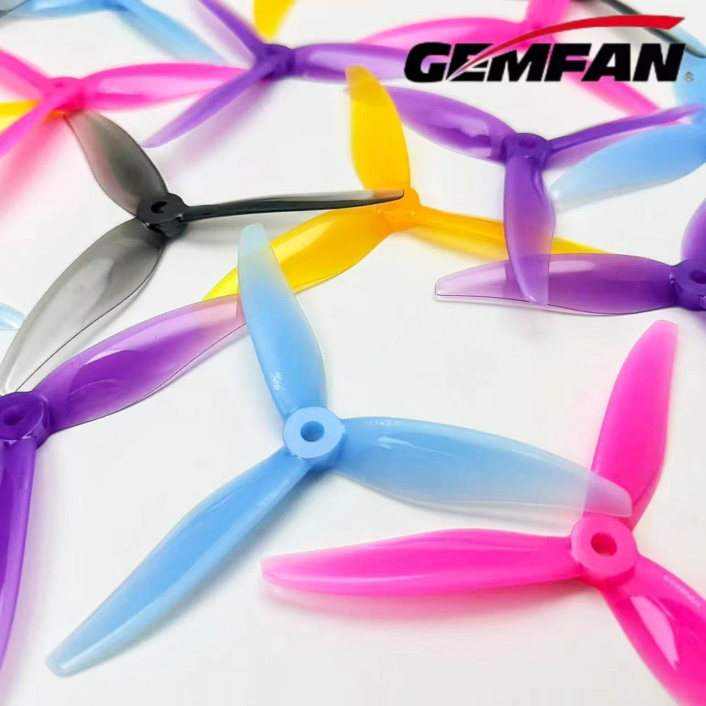 2Pairs/4PCS GEMFAN YUKI 5129 Props 5inch 3-Blade PC Propeller CW CCW For 2306 2207 Brushless Motor RC FPV Racing Freestyle Drone view 4