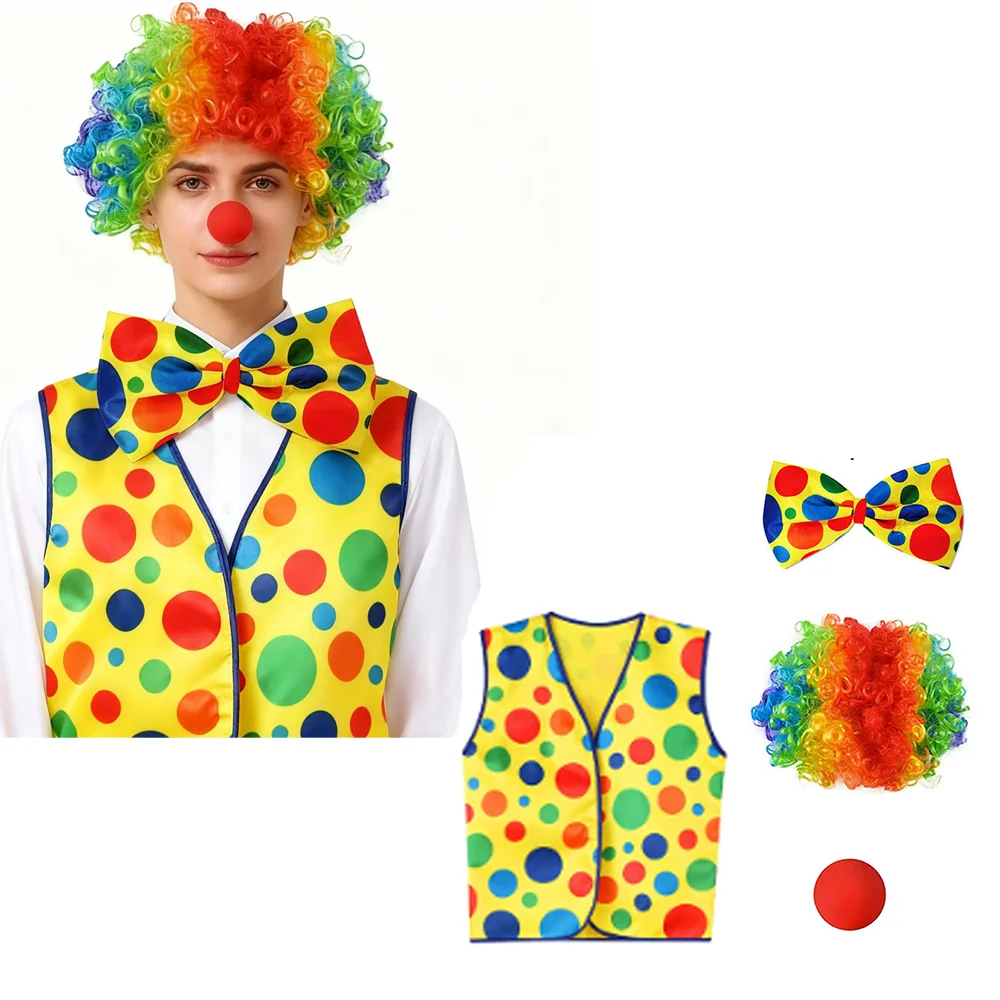 pesenar-conjunto-de-fantasia-de-palhaco-colete-de-bolinhas-gravata-borboleta-peruca-arco-iris-nariz-vermelho-para-festas-apresentacoes-aderecos-de-carnaval-atacado