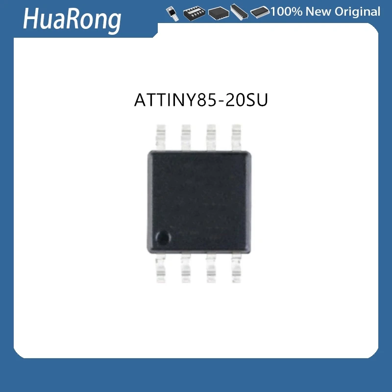 5Pcs/Lot  ATTINY85-20SU ATTINY85 INY85 ATMEL20U TINY85  SOP8