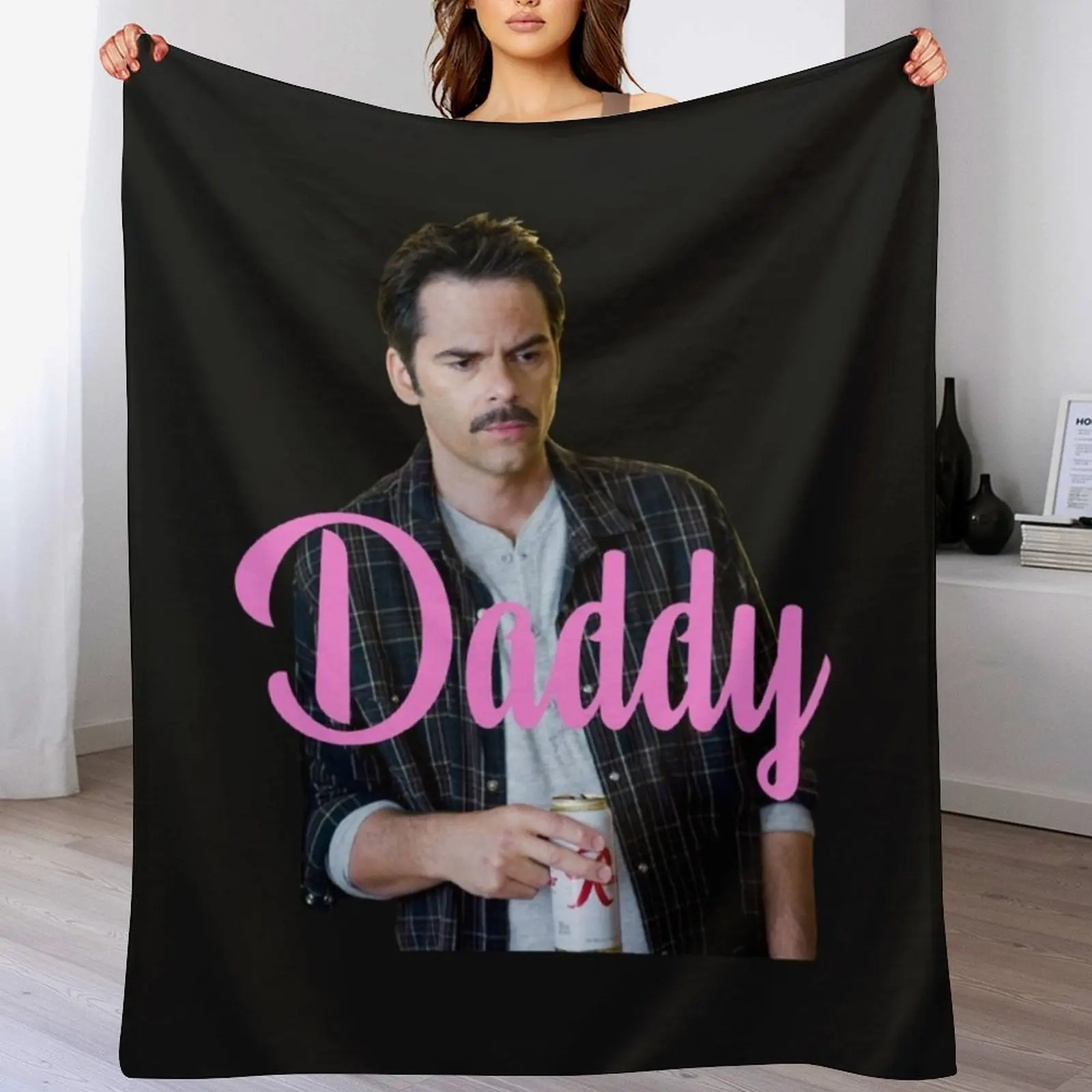 

Classic Daddy S#wan T.wilight, Charlie S#wan, Daddy, Daddy S#wan, Team Charlie Throw Blanket