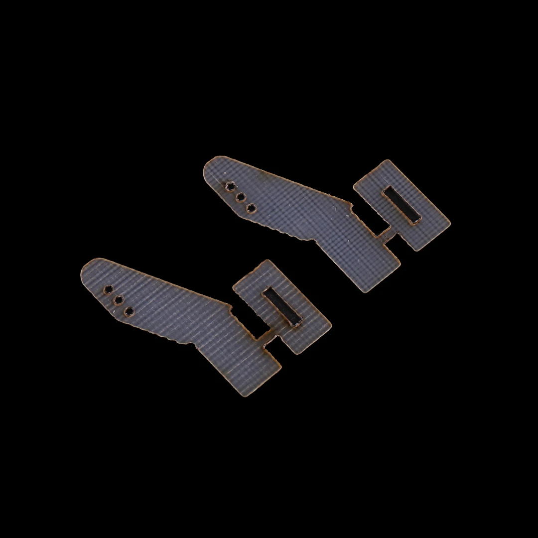 F3P/D Board 3D With 0.5mm Transparent Fiberglass Rudder Angle Pull Plate, Lightweight And Sturdy Design, Reasonable 16mm Height