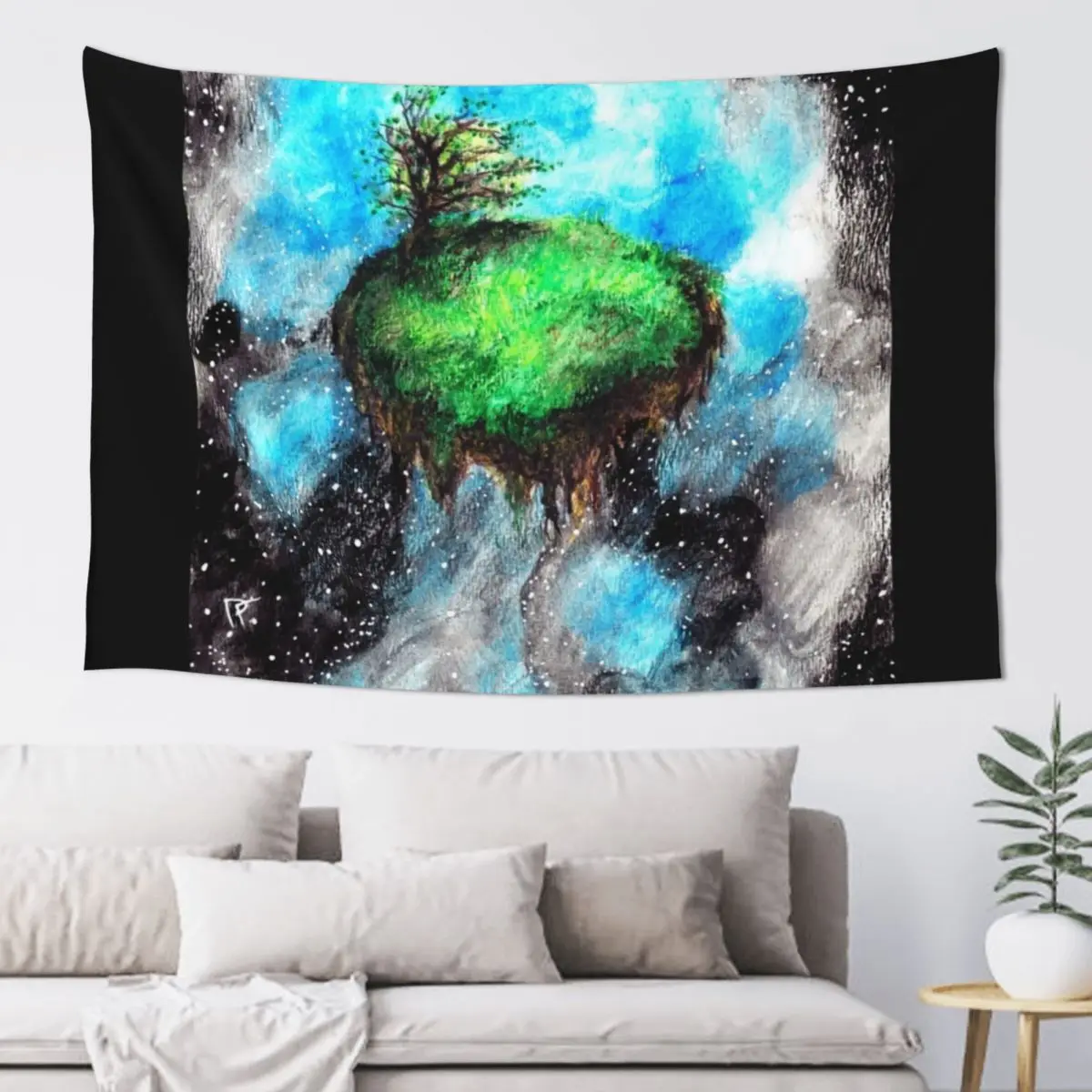 

serenity in space Tapestry Decor Home Decoration Bedroom Room Design Home Decor Aesthetic Tapestry