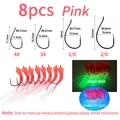 8pcs Pink