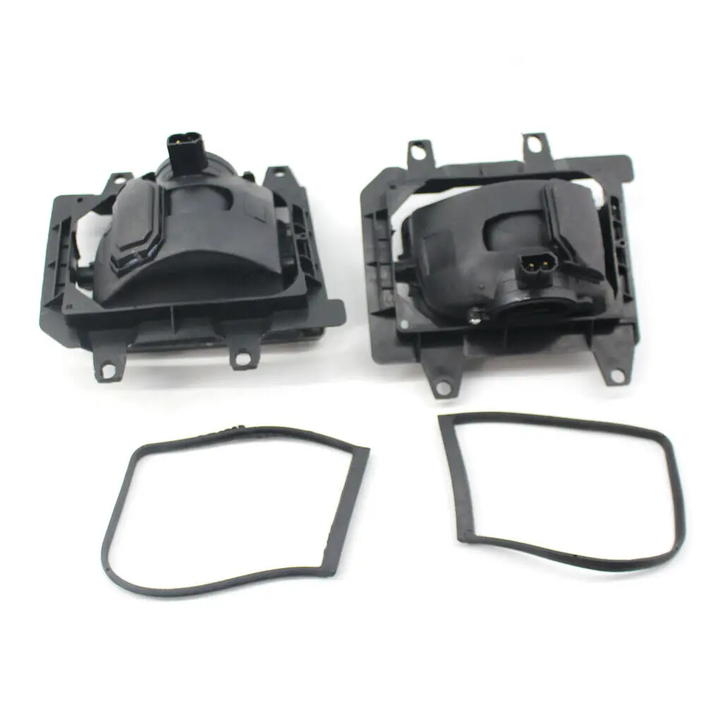 1 Pair Car Fog Light Front Bumper Lens Smoke Yellow Daytime Running Lamp For BMW 3 Series E30 1985-1993 63171385945 63171385946
