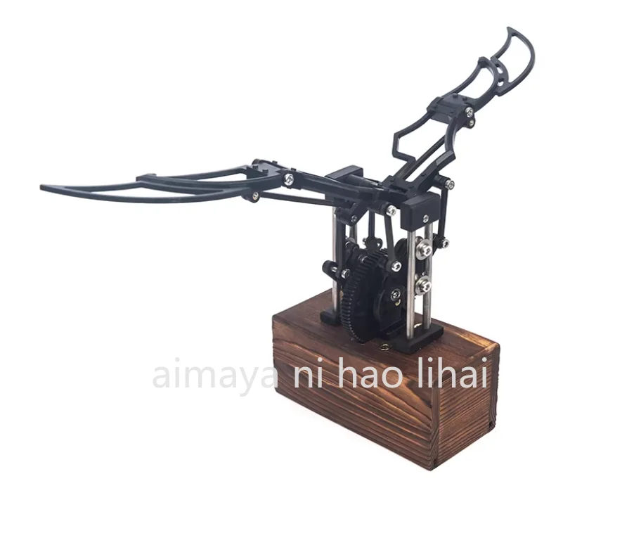Creative Flapping Wings Machinery Tabletop Ornament: Dynamic Wings Assembly Model, High-end Annual Meeting Gift