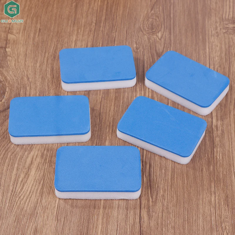 5PCS Professional Table Tennis Racket Cleaning Sponge Cleaning Agent Rubber Sheet Cleaning Sponge Clean Racket Care Accessories