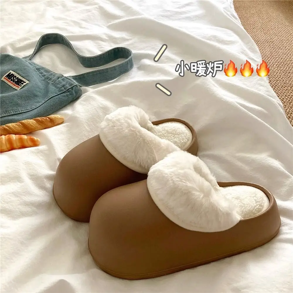 شباشب جديدة للخريف والشتاء عالية القيمة قابلة للفصل مع نعال قطنية سميكة للخريف والشتاء للنساء في المنزل