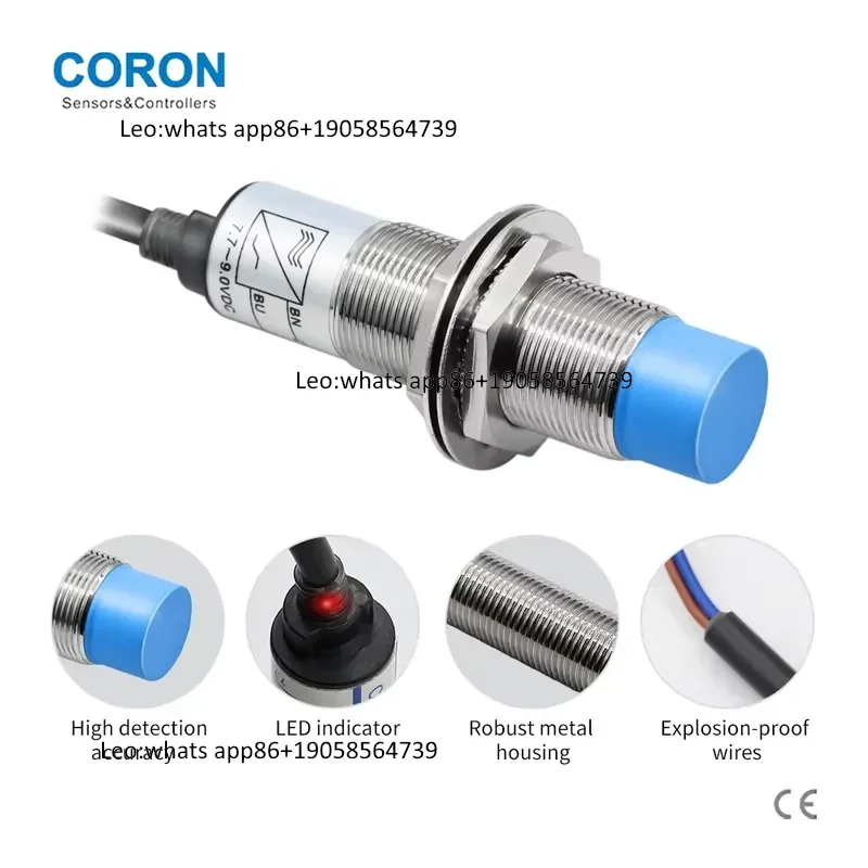 CNJ-A18-8ALB M18 8mm IS Explosion-proof Inductive Proximity Sensor Suitable for the Oil and Coal Mining Industry